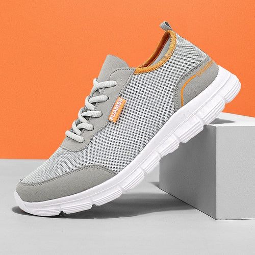 Men's Breathable Mesh Sneakers – Lightweight Running Shoes