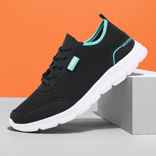 Men's Breathable Mesh Sneakers – Lightweight Running Shoes